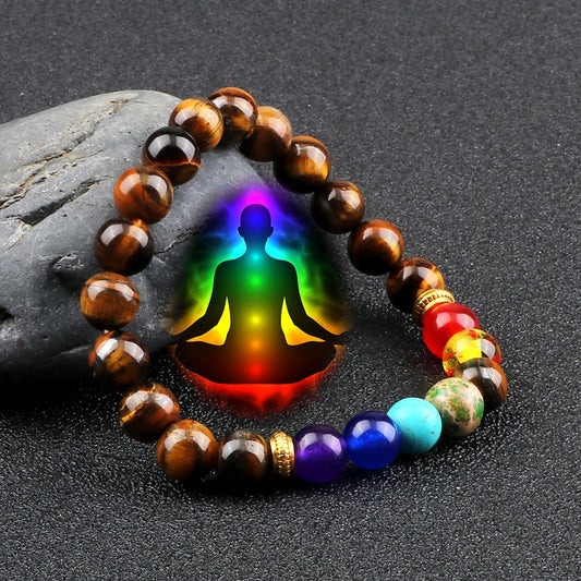 Chakra Beads Bracelet Fashion Charm Natural Stone