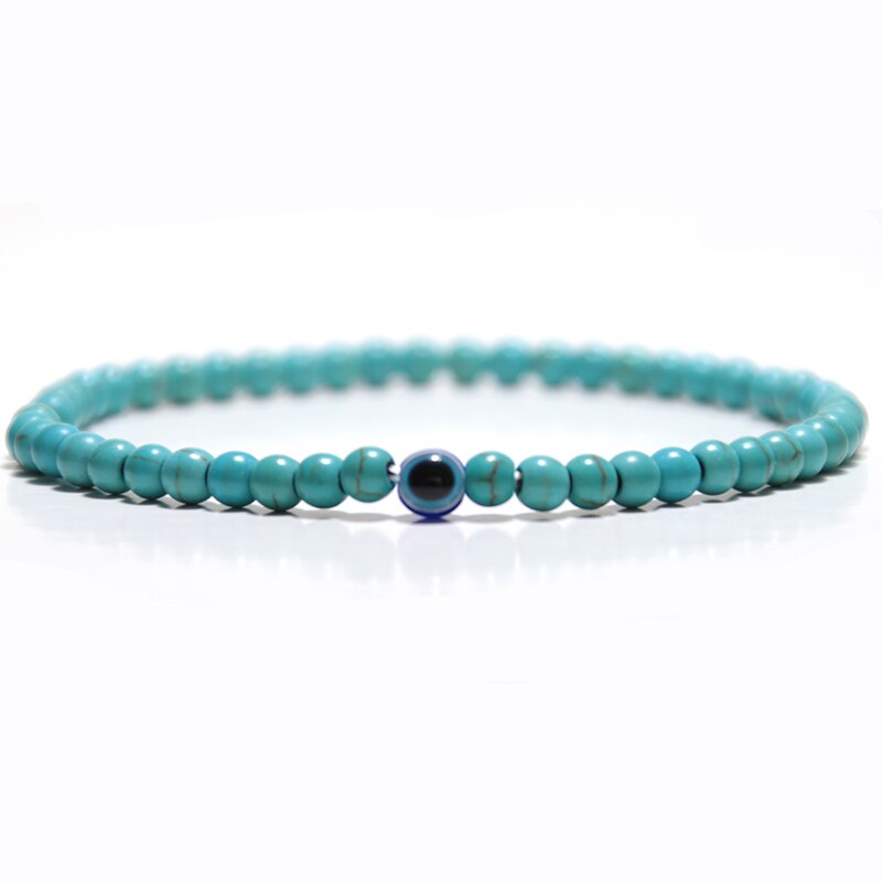 Minimalist Evil Eye Bracelet Men Female Charm