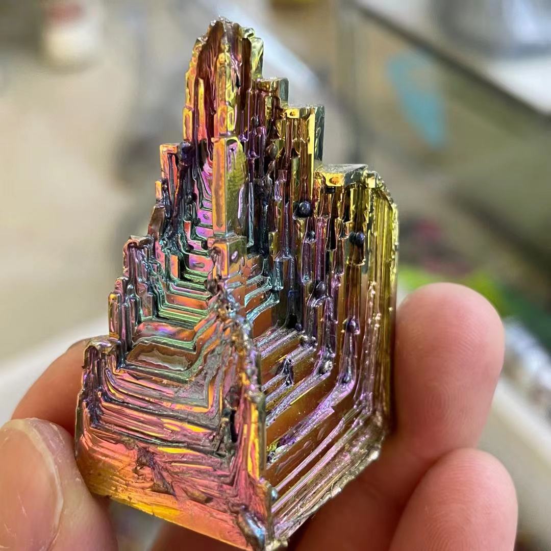 Bismuth natural stone decoration Bismuth colorful