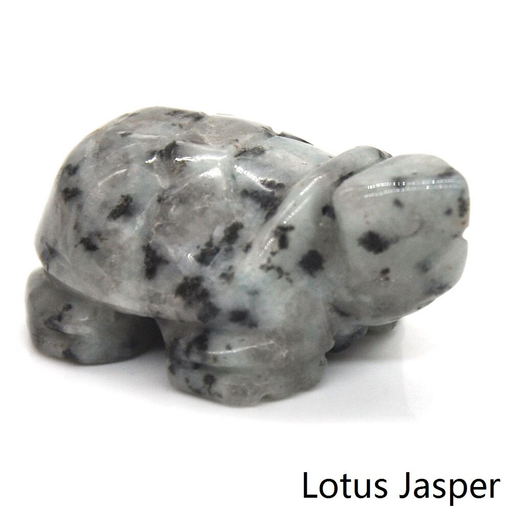 Turtle Tortoise Statue Natural Healing Crystal