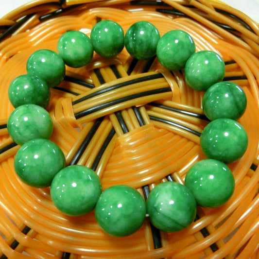 Genuine Natural Jade Bracelet Men Emerald Jades Stone