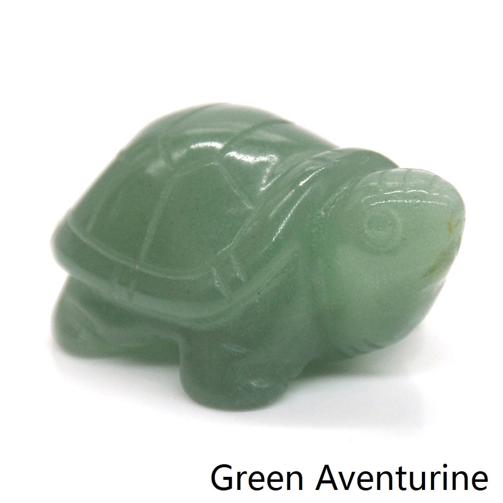 Turtle Tortoise Statue Natural Healing Crystal