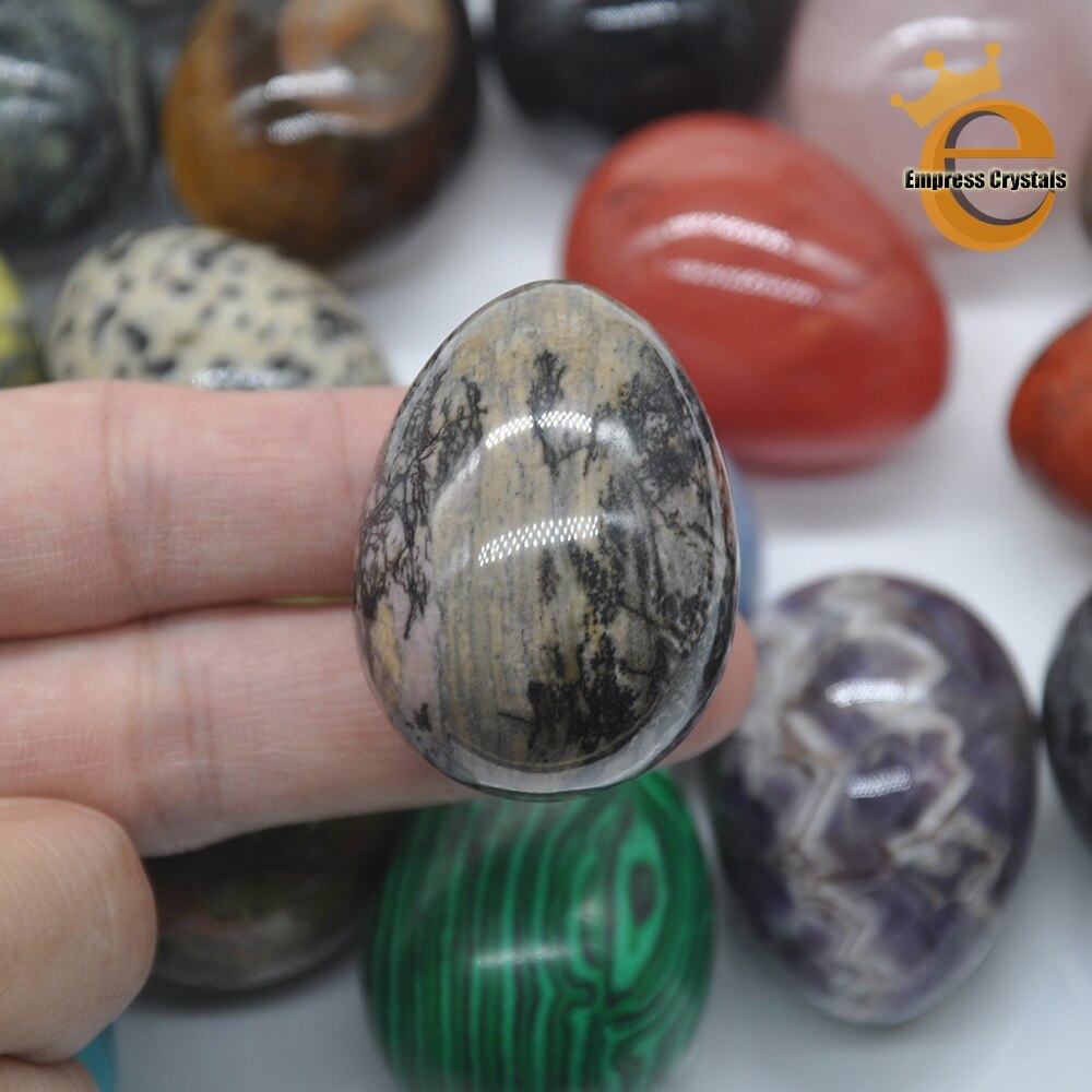 Undrilled Yoni Egg Natural Stone Healing Crystal