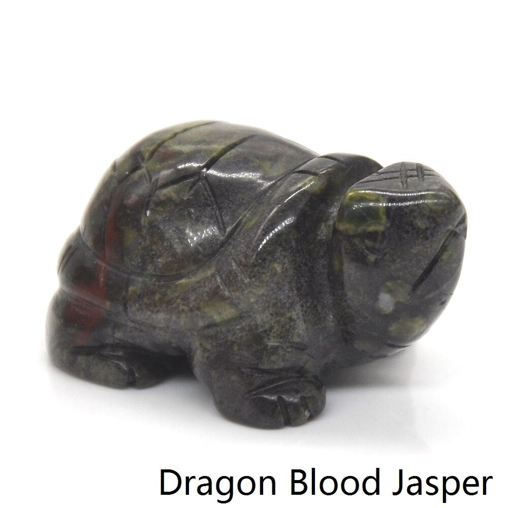 Turtle Tortoise Statue Natural Healing Crystal