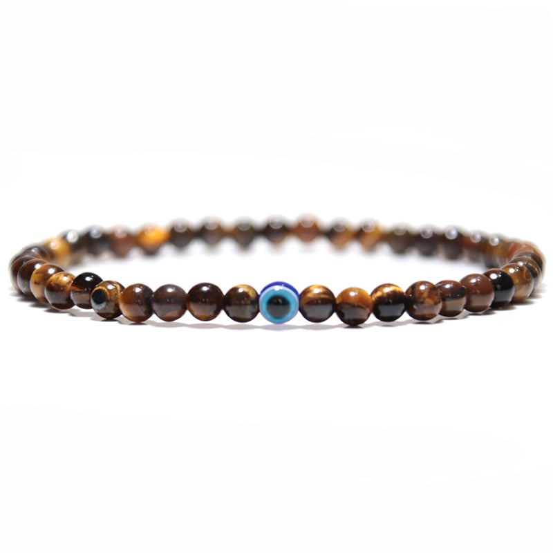 Minimalist Evil Eye Bracelet Men Female Charm