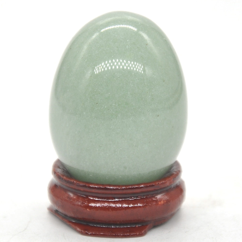 Egg Shaped Stone Natural Healing Crystal Kegel
