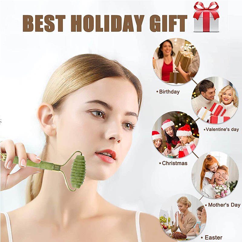 Natural Jade For Facial Massager Roller