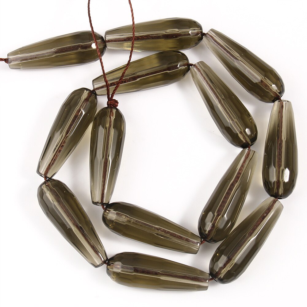 Natural Stone Beads Faceted Quartz Jades Rhodochrosite
