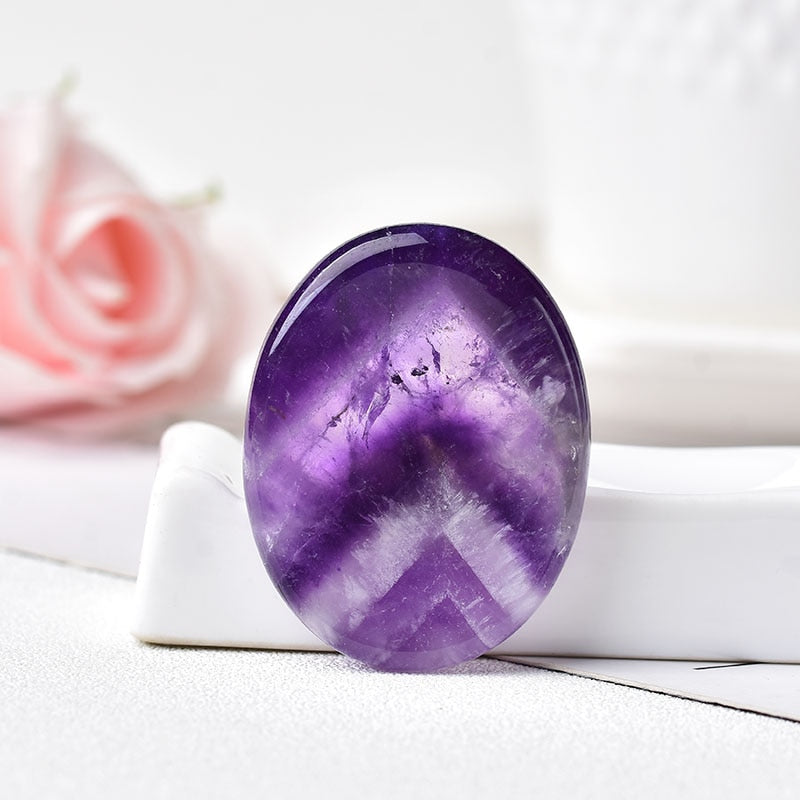 Worry Stone Natural Gemstone Energy Healing Stone