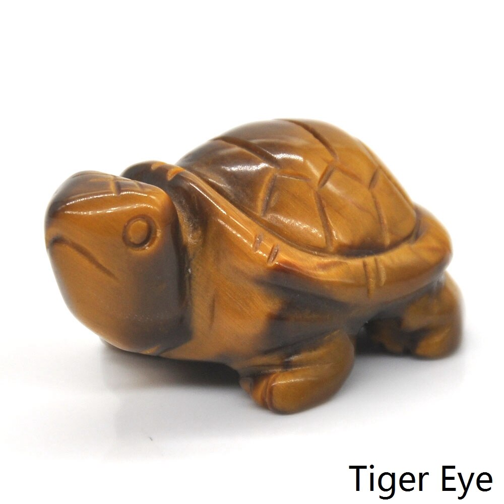 Turtle Tortoise Statue Natural Healing Crystal