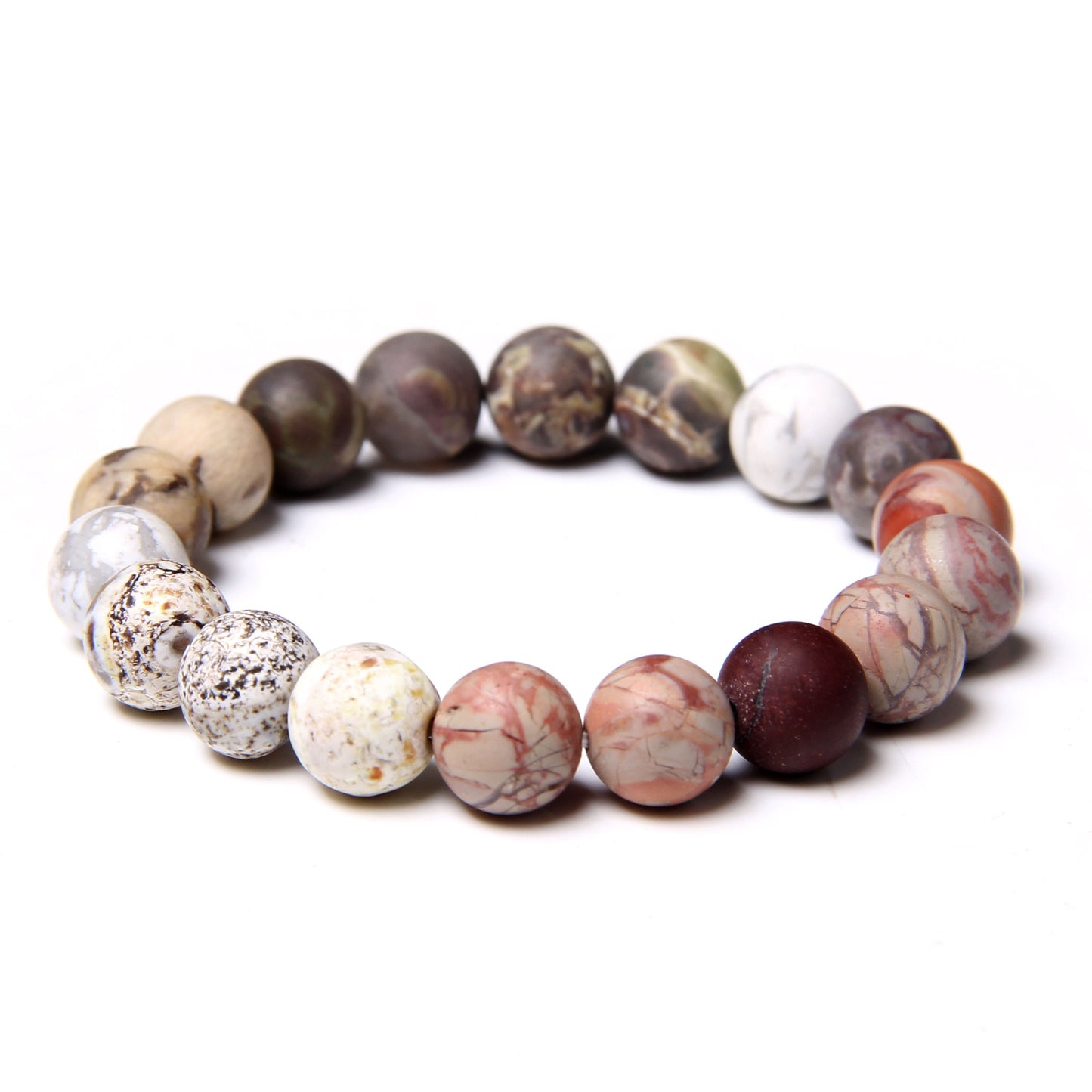 Universe Eight Planets Bracelet Men Natural Stone