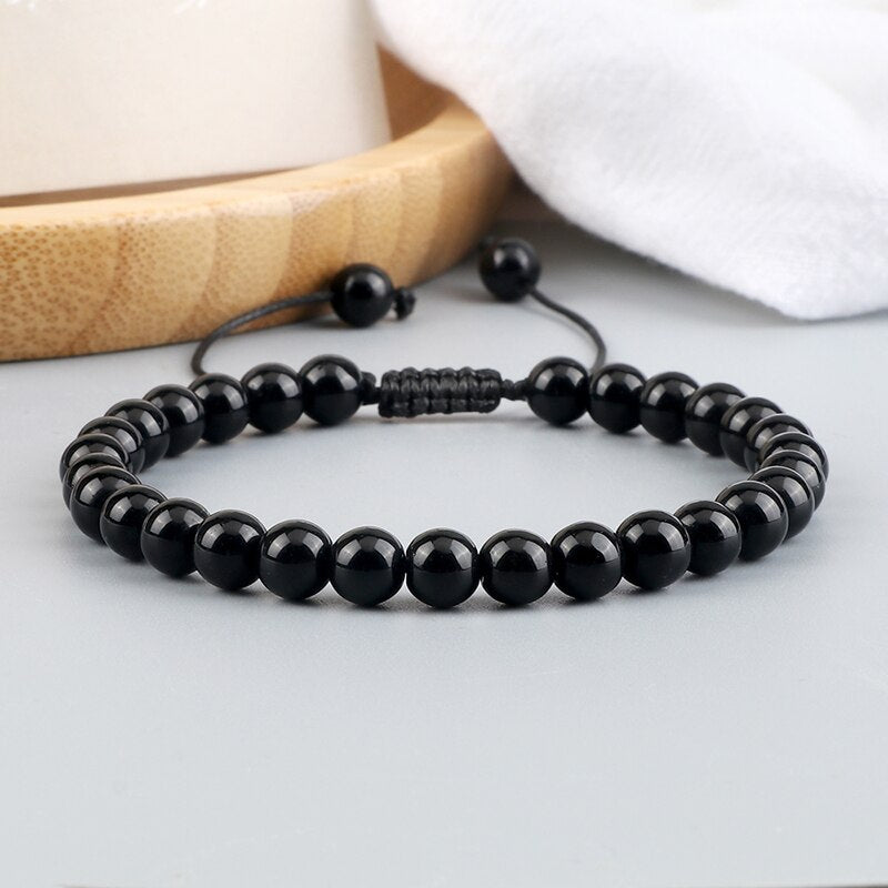 Natural Stone Men Bracelets Charm Tiger Eye