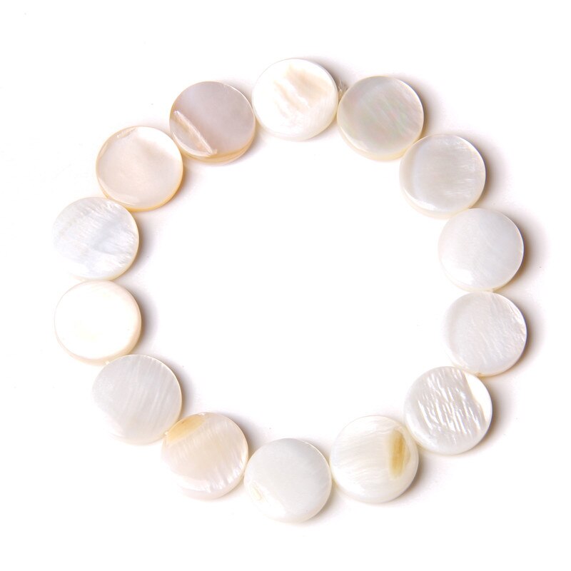 Bracelets Natural White Yellow Mother Of Pearls