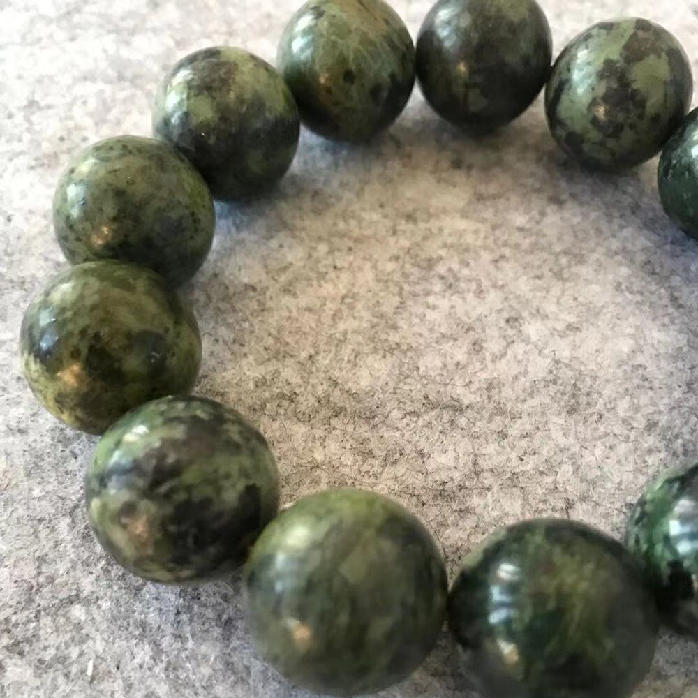 Tibetan Jade Bracelet With Magnetic Magic