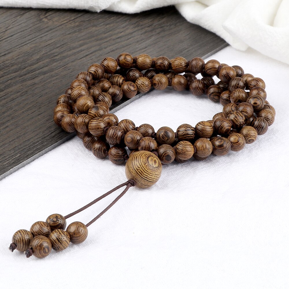 Round Agates Onyx Natural Stone Beads Necklace