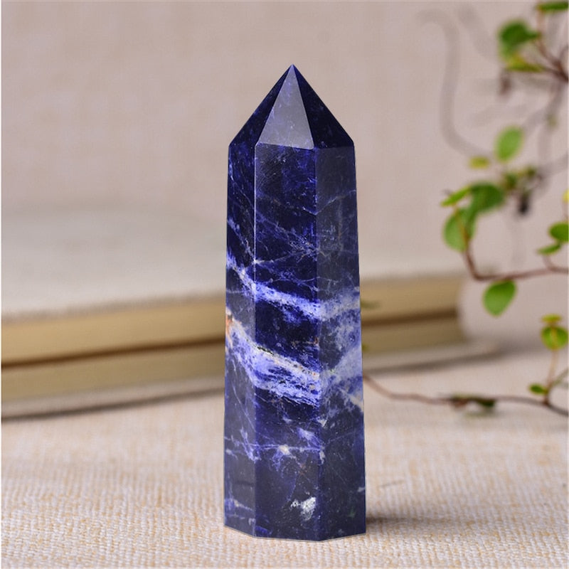 Crystals Stones and Mineral Point Wand Energy Healing