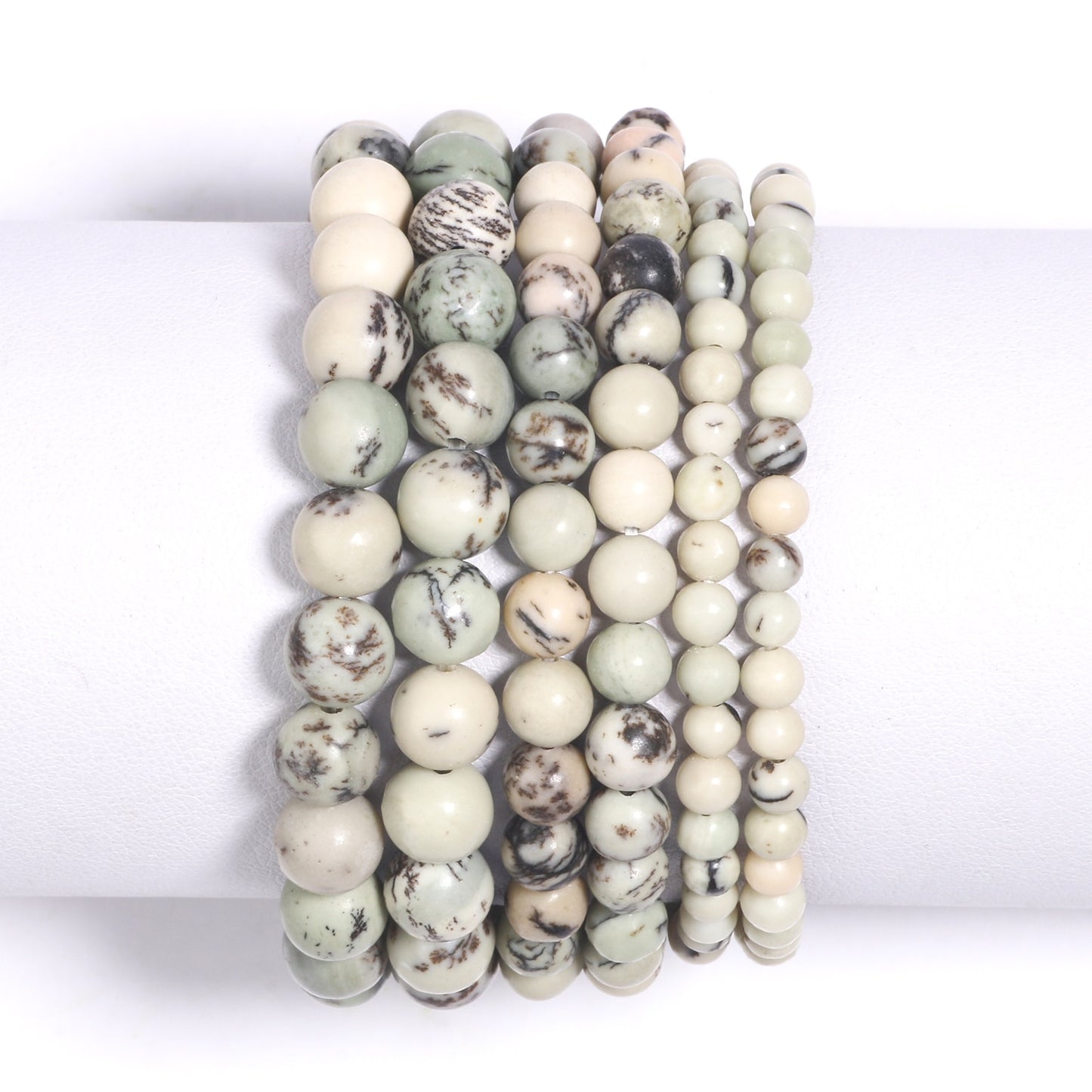 Natural Stone Beads Bracelet Amethysts