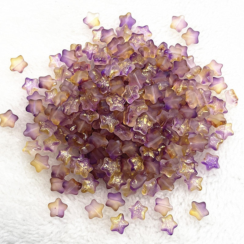 AB Color Five-pointed Star Beads