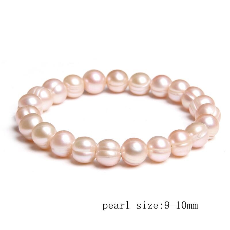 Natural Freshwater Pearls Bracelets Women Bangles