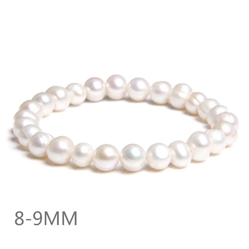 Natural Freshwater Pearls Bracelets Women Bangles