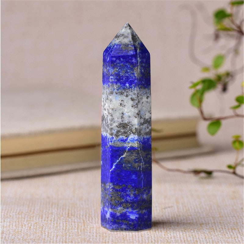 Crystals Stones and Mineral Point Wand Energy Healing