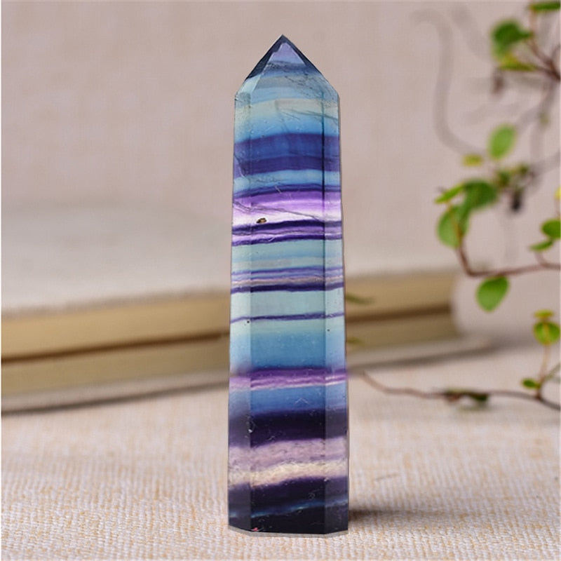 Crystals Stones and Mineral Point Wand Energy Healing