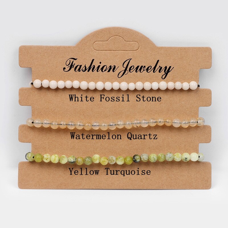 Beads Braided Bracelets For Women Men Multi-layer