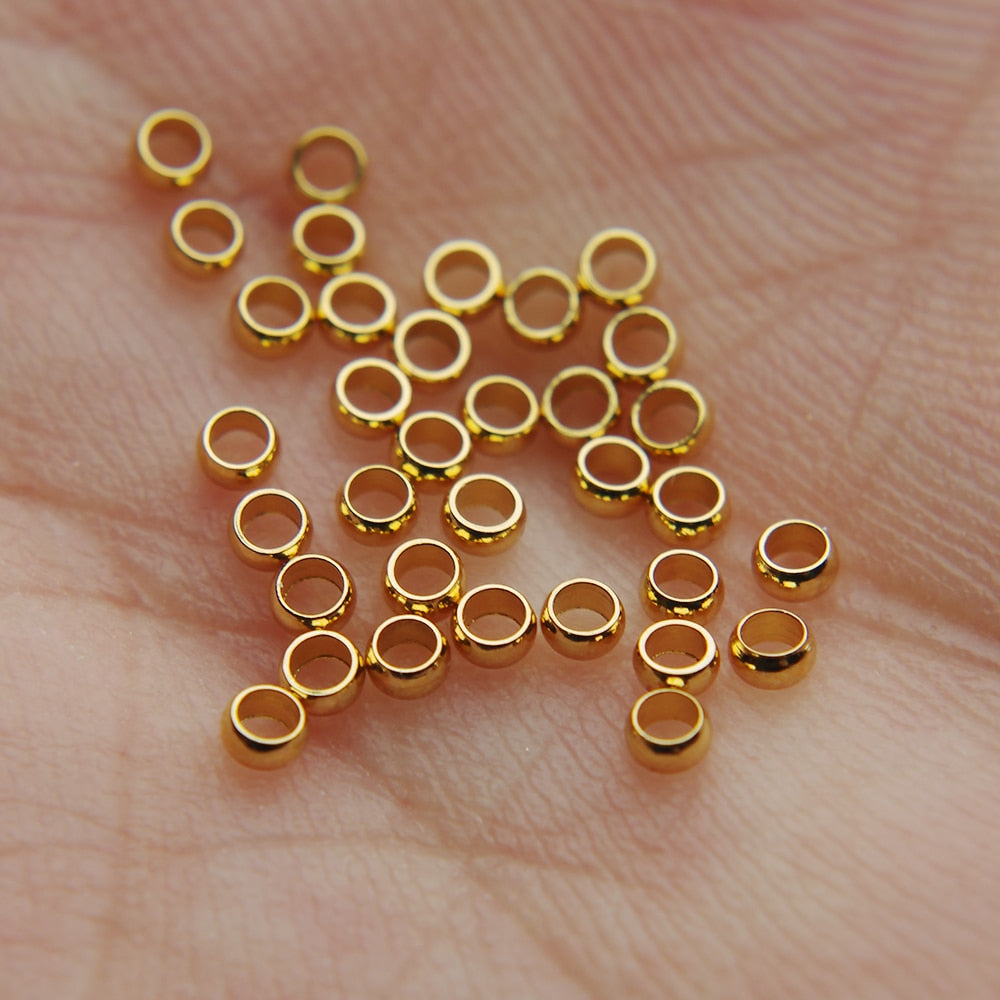 Ball Crimp End Beads Stopper Spacer Beads