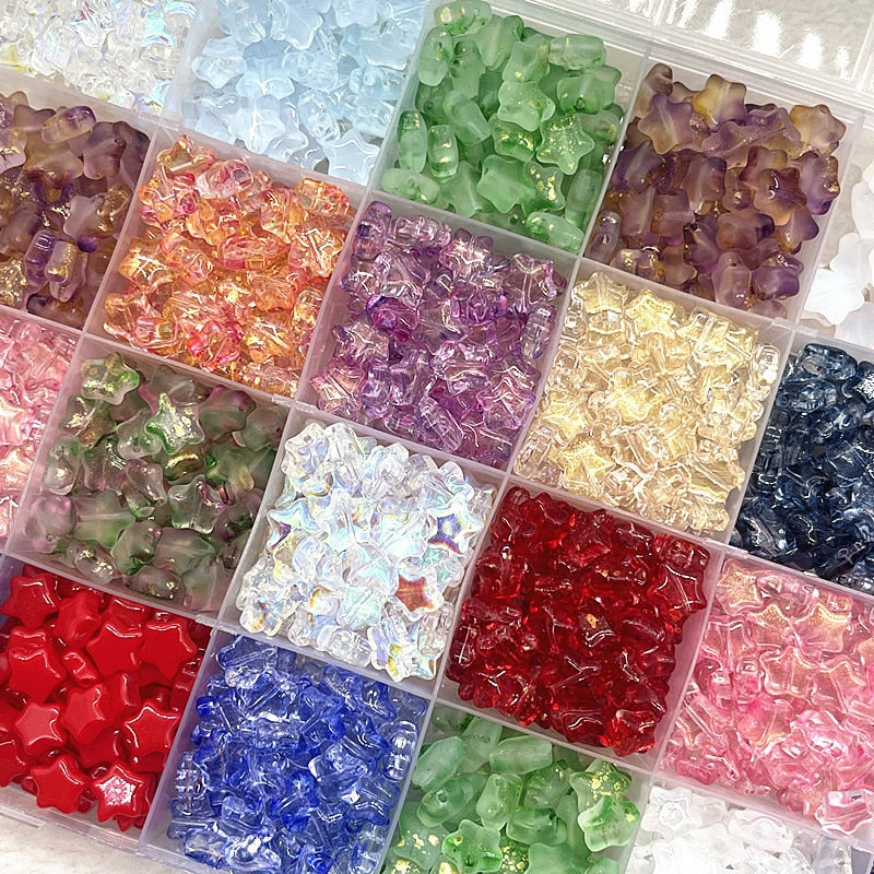 AB Color Five-pointed Star Beads