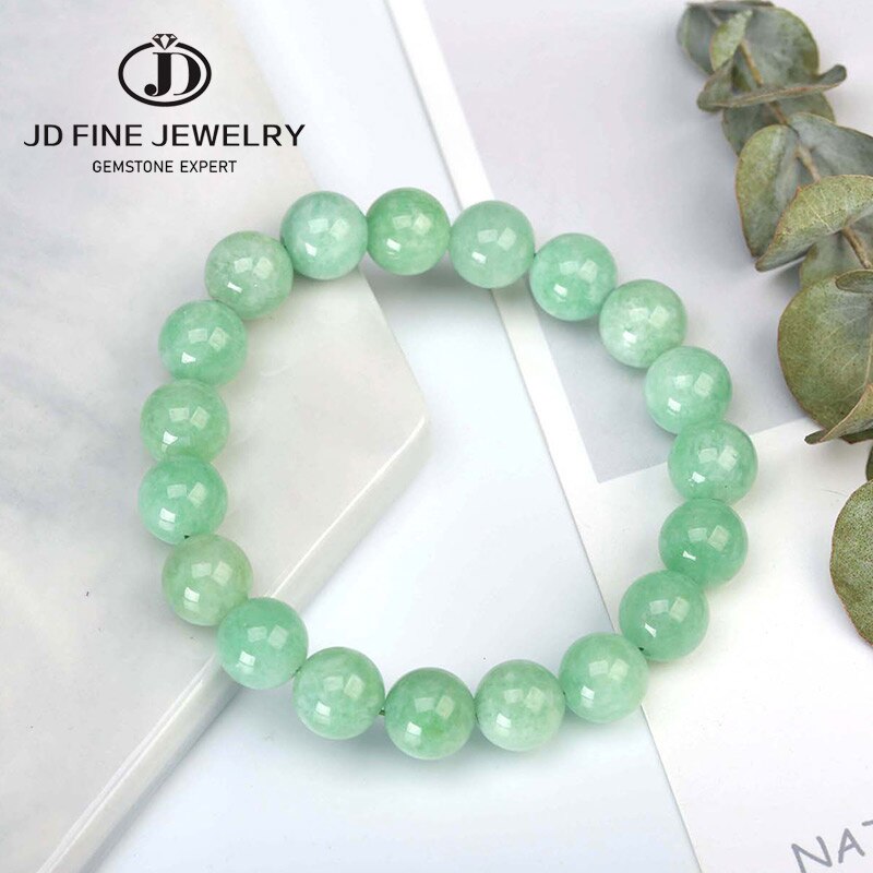 JD Stone Canada Green Jades Beaded Bracelets