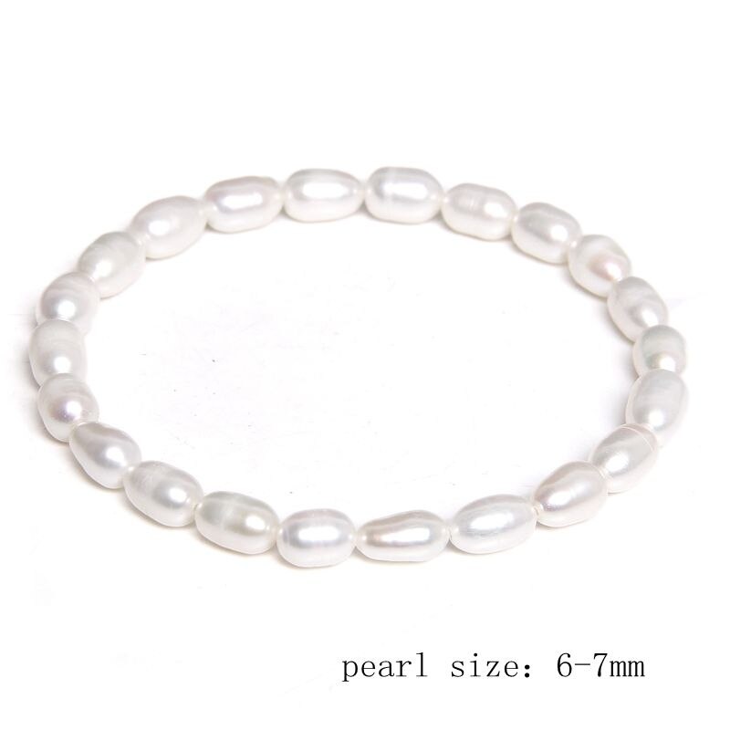 Natural Freshwater Pearls Bracelets Women Bangles