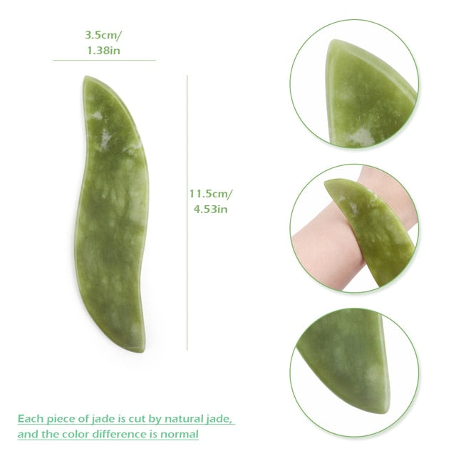 Natural Jade Stone Skin Care Massager