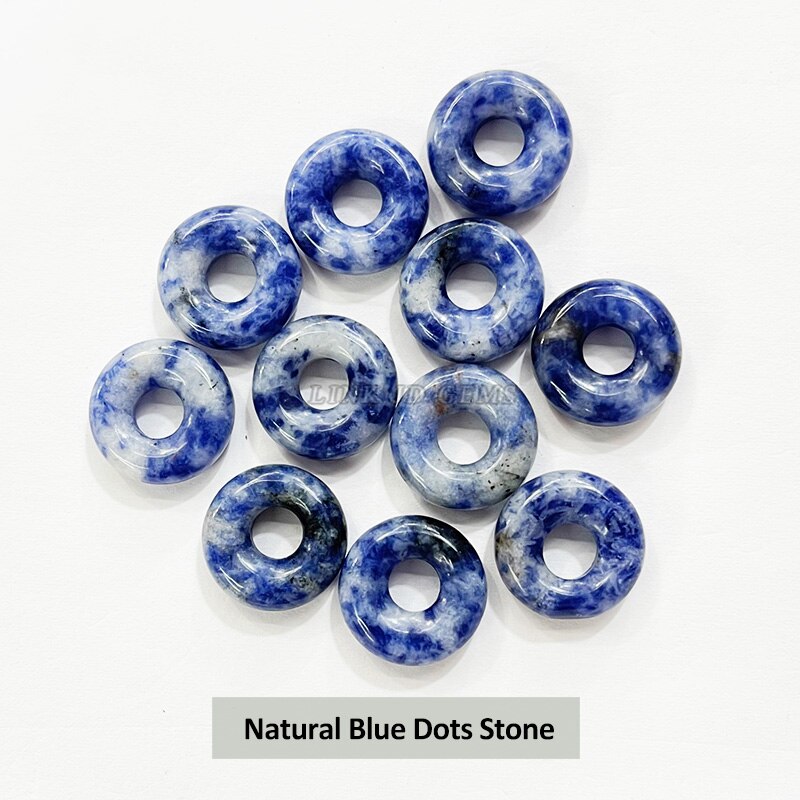 Big Hole Beads for Jewelry Making Natural Stone