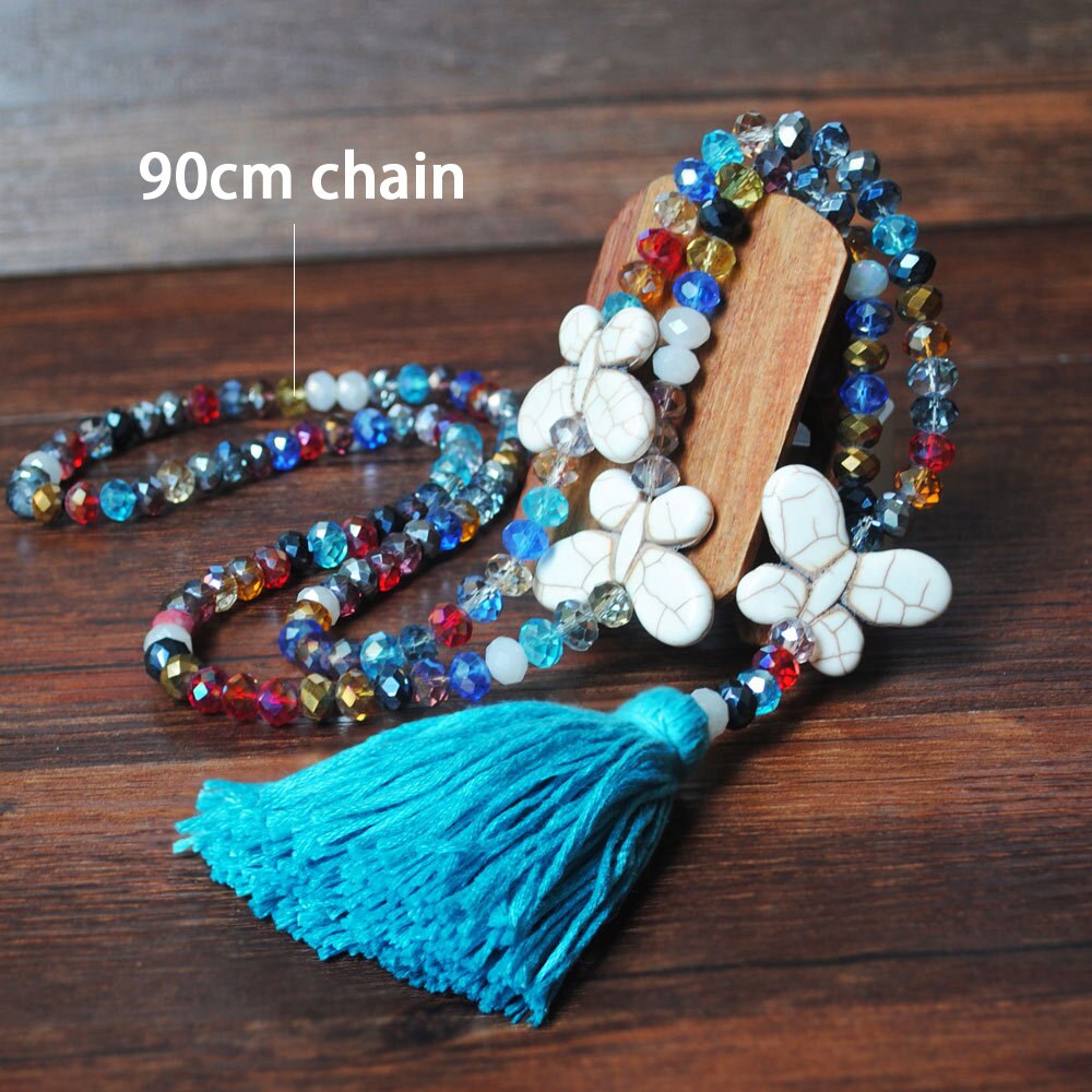 Bohemian Ethnic Boho Tassel Necklace