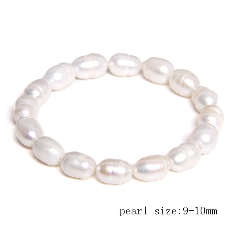 Natural Freshwater Pearls Bracelets Women Bangles