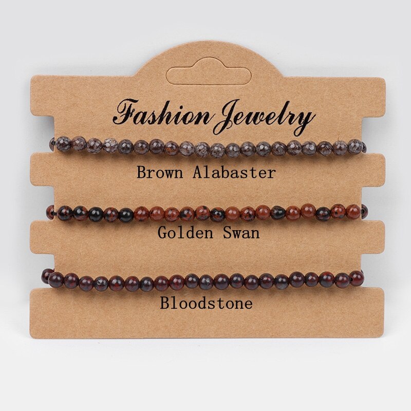 Beads Braided Bracelets For Women Men Multi-layer