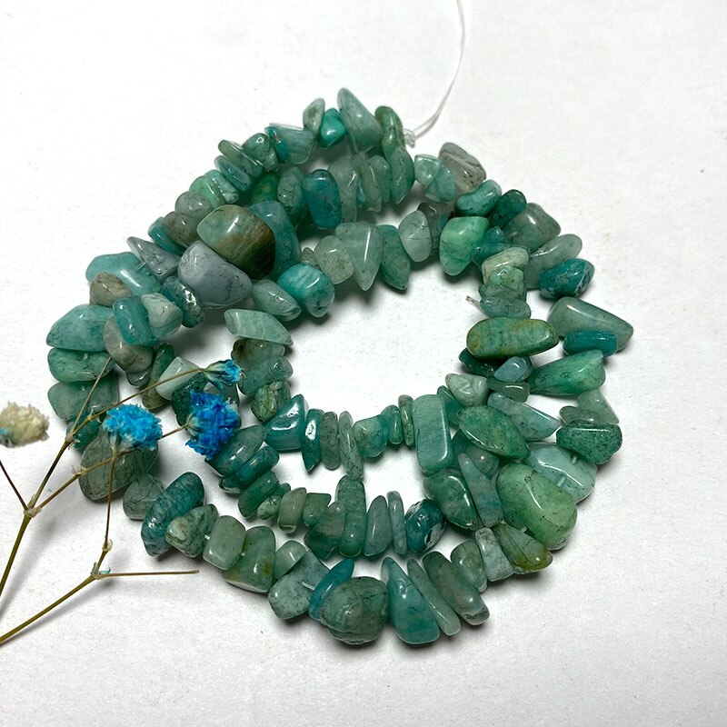 Natural Stone  Amethyst Green Agate Apatite