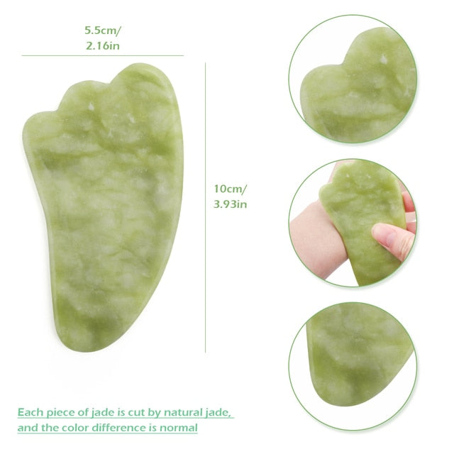 Natural Jade Stone Skin Care Massager