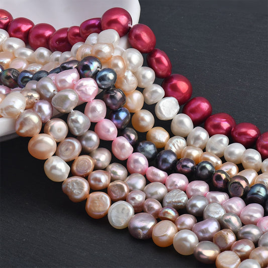 Natural Genuine Freshwater Cultured Pearl Baroque