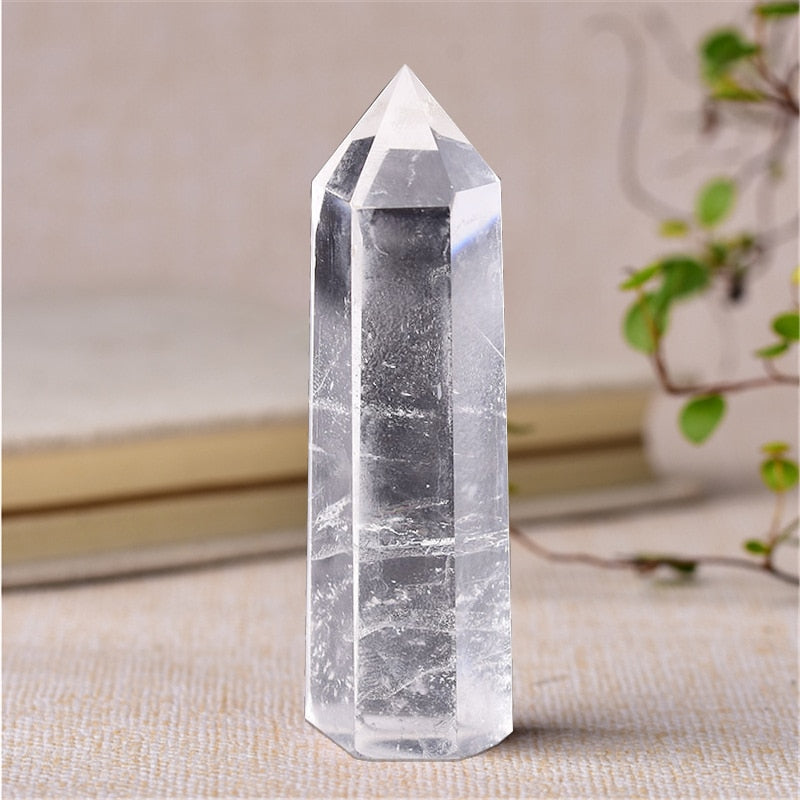 Crystals Stones and Mineral Point Wand Energy Healing