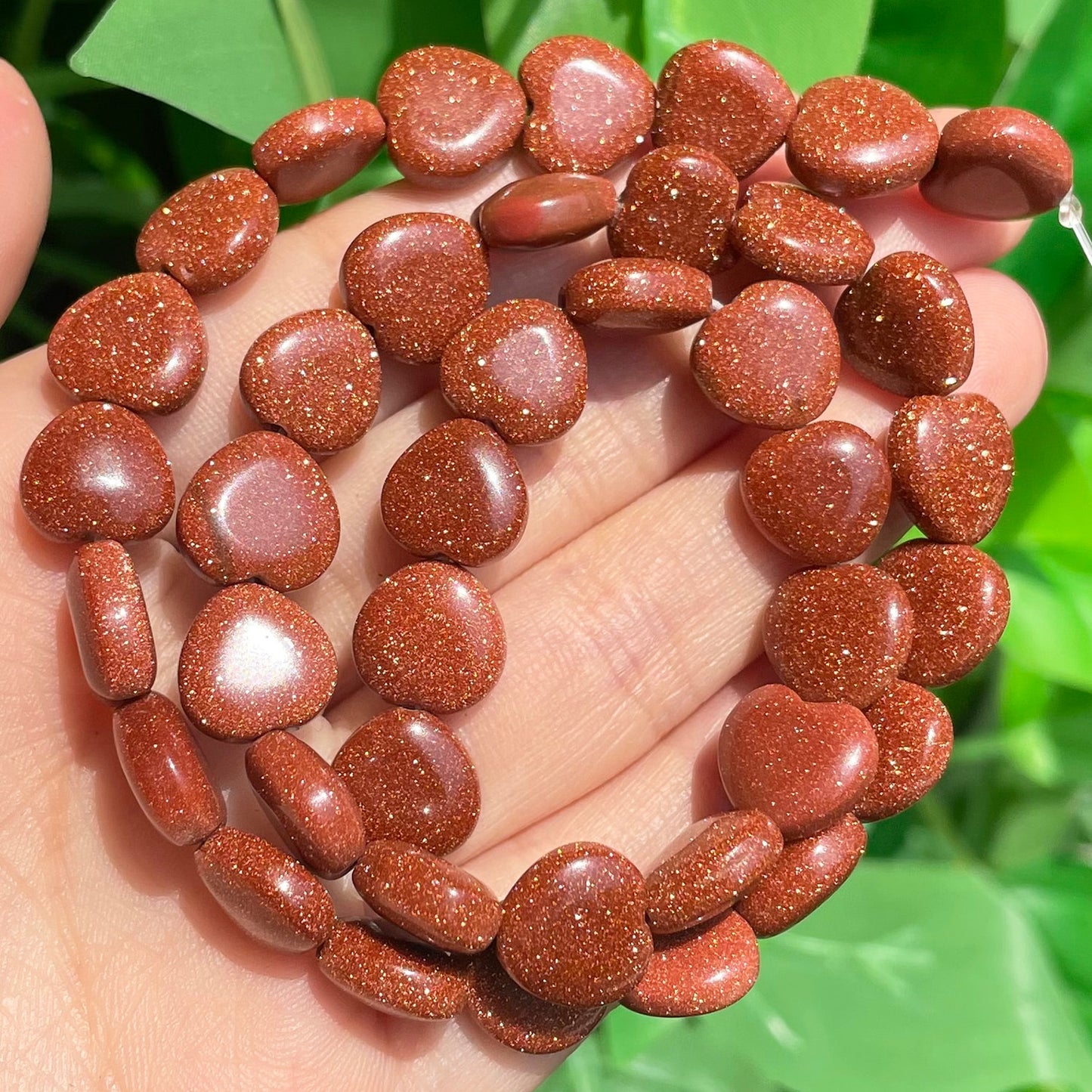 Love Heart Shape Stone Natural Agates Tiger Eye