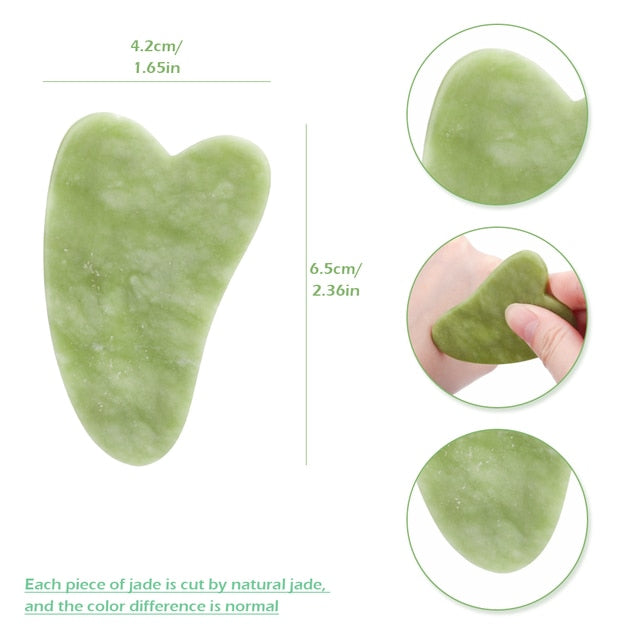 Natural Jade Stone Skin Care Massager