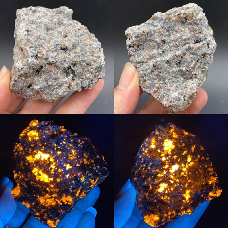 100g Natural Yooperlite Flame Stone Syenite