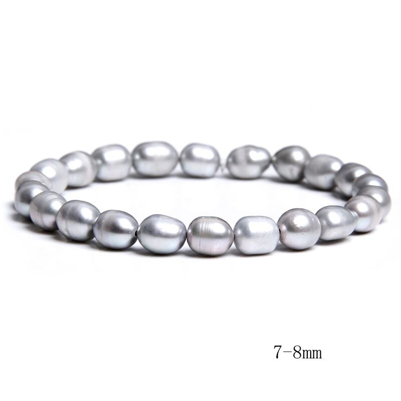 Natural Freshwater Pearls Bracelets Women Bangles