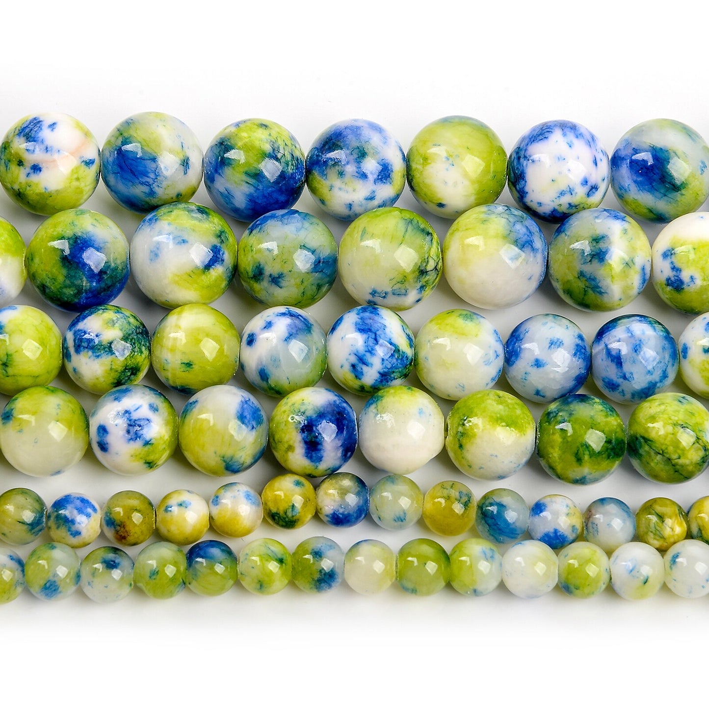 Purple Persian Jade Beads Round Loose Beads