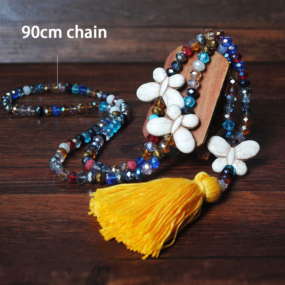 Bohemian Ethnic Boho Tassel Necklace