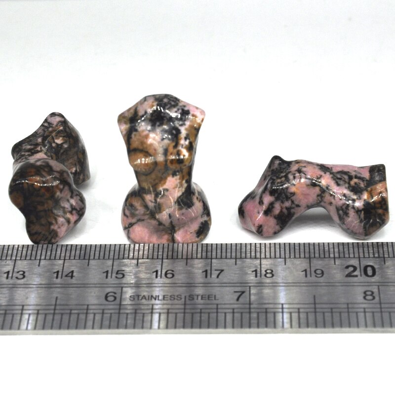 Women Bust Model Natural Stones Carved Healing
