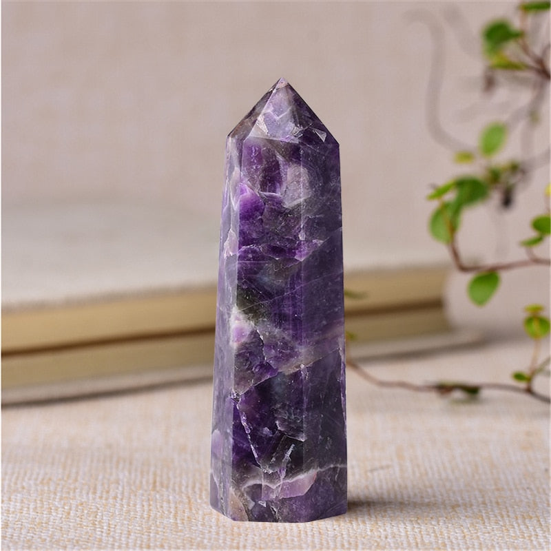 Crystals Stones and Mineral Point Wand Energy Healing