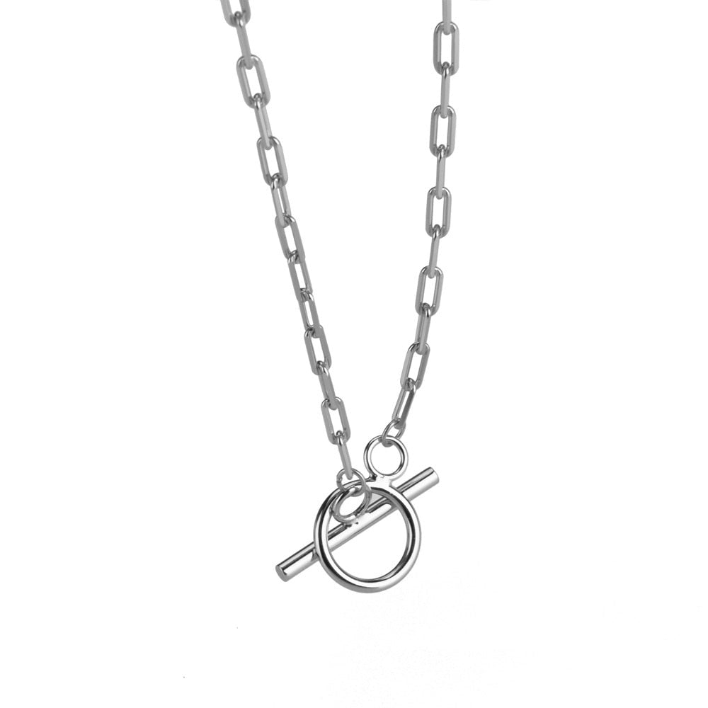 Sterling Silver Gold Horoscope Chain Round Line
