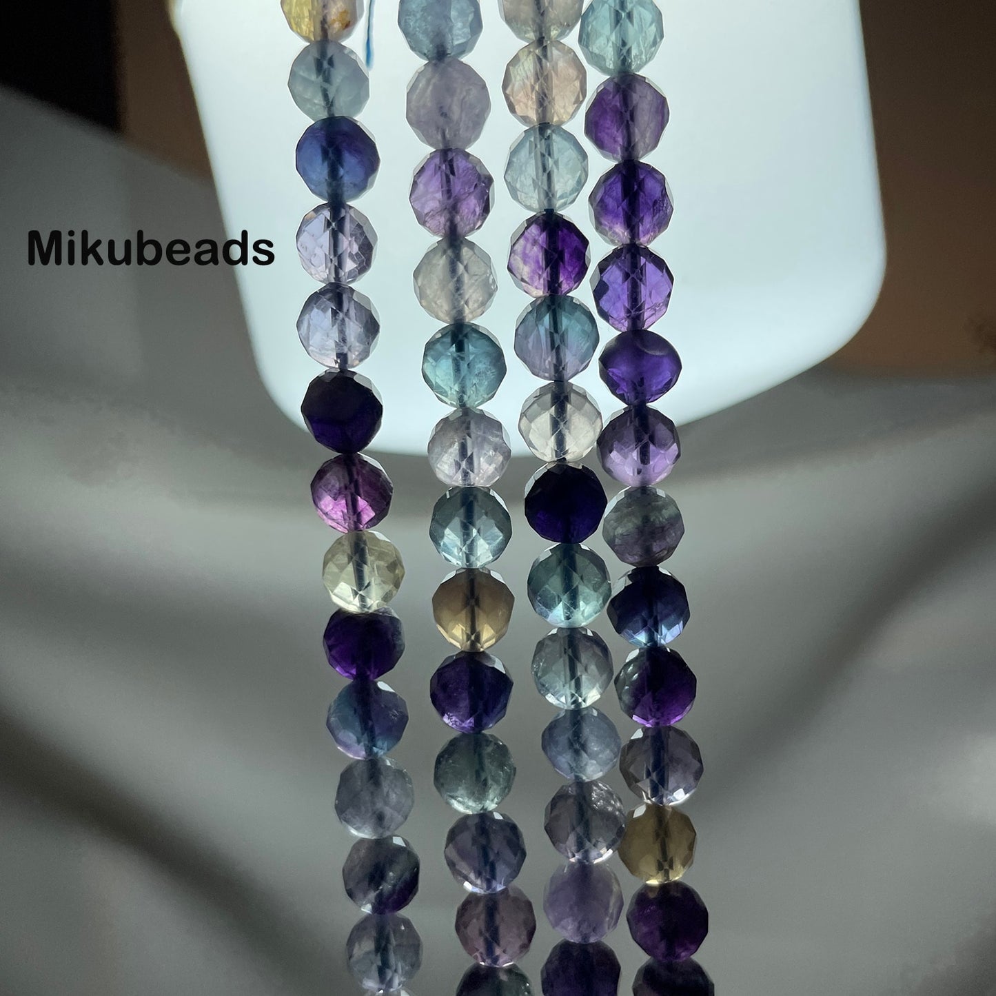 Faceted Round Loose Beads For Jewelry Making